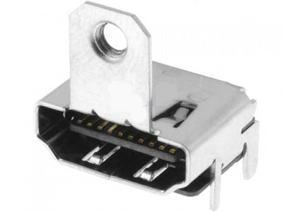 Букса HDMI-FU SMD 011