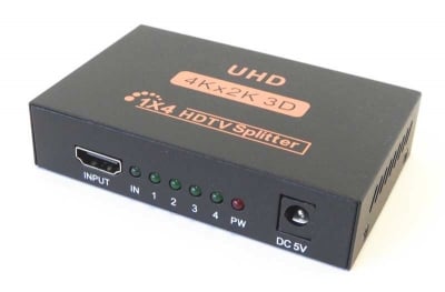 HDMI SPLITER 1x4 ver 1.4 ULTRA HD
