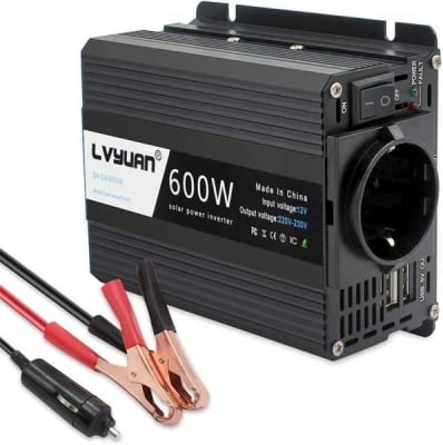 Инвертор 12V-220V 300W USB