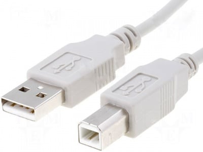 Кабел K-141/5.0м USB A/M-USB B/M