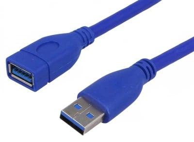 Кабел K-1430/1.8м USB A/M-USB A/F 3.0