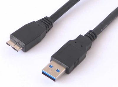 Кабел K-147/0.25м USB A/M - USB micro B/M 3.0