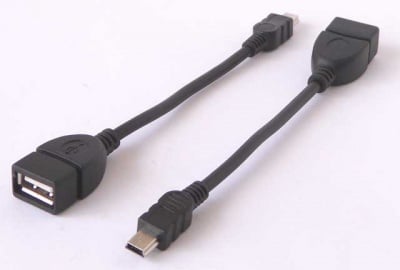 Кабел K-161-91/0.2м USB/AF-5P MINI OTG
