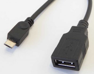 Кабел K-167-92 A/F-USB micro B OTG
