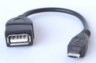 Кабел K-167-91 USB A/F-USB MB OTG