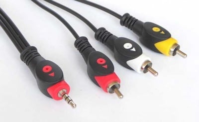 Кабел K-535 3.5SM4-3 RCA/M