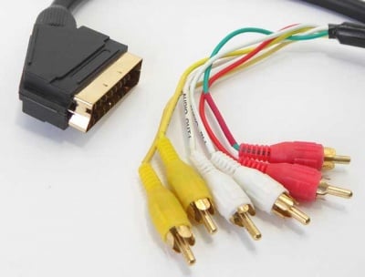 Кабел K-822 SCART - 6 RCA