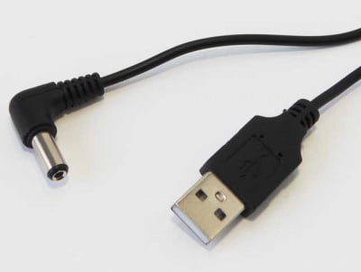Кабел K-1605/1м USB A/M-5.5mm