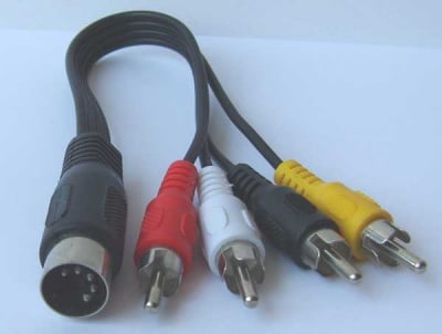 Кабел K-306 5D/M-4 RCA/M