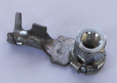 Кабелно ухо M5/4mm с гайка