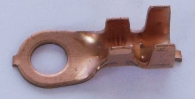 Кабелно ухо M6/6mm медно