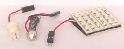 Лампа 12V LED W24
