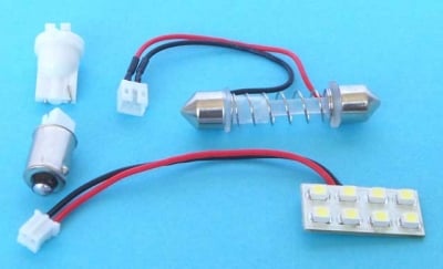 Лампа 12V LED W081