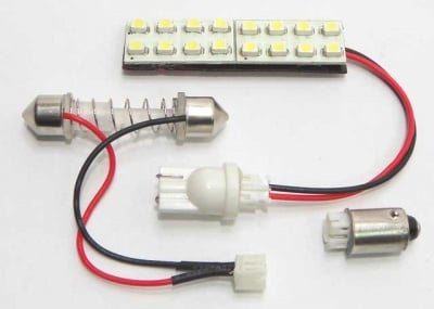 Лампа 12V LED W16