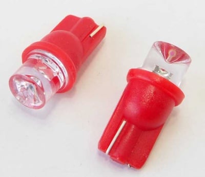 Лампа 12V LED T10 R