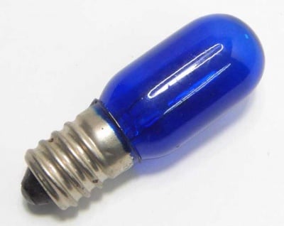 Лампа 60V/10WBL E14 синя