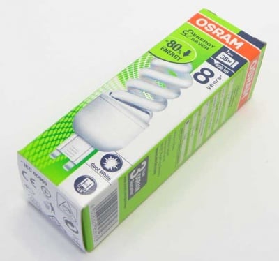 Енергоспестяваща лампа 7W G9 OSRAM