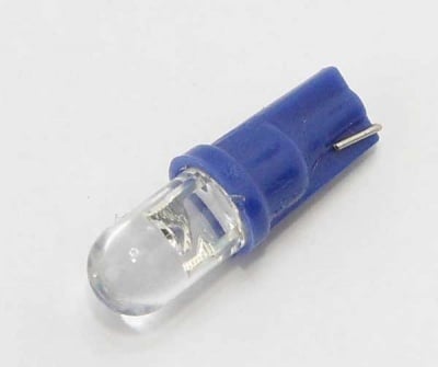 Лампа 12V LED T5 B0113 синя