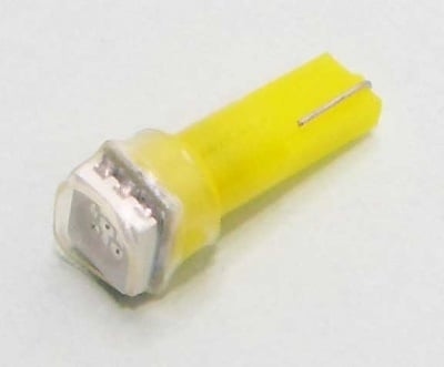 Лампа 12V LED T5 Y0113 жълта
