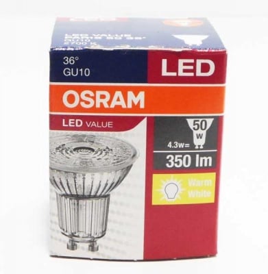 Лампа луничка 73 220V/W4.3W OSRAM 2700k