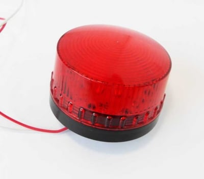 Предупредителна лампа 24 24VDC RED