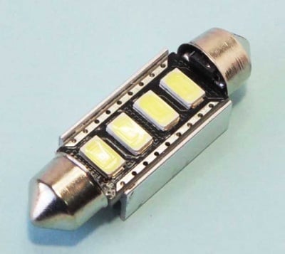 Лампа 12V LED SUL W0413 бяла