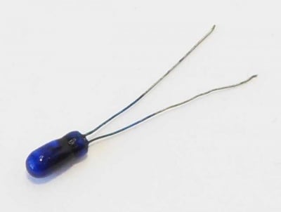 Лампа 12V/0.10A синя 02