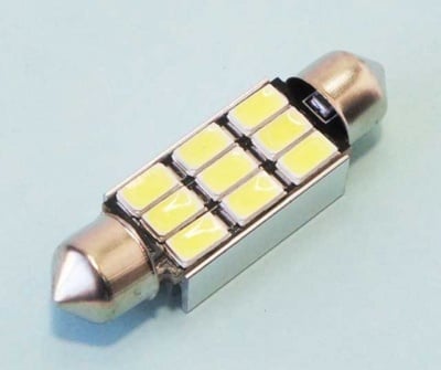 Лампа 12V LED SUL W0901 бяла