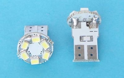 Лампа 12V LED T10 W6A