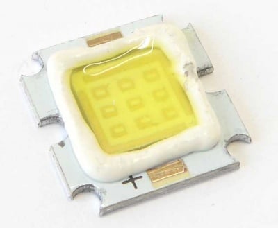 Светодиод 10W бял 21