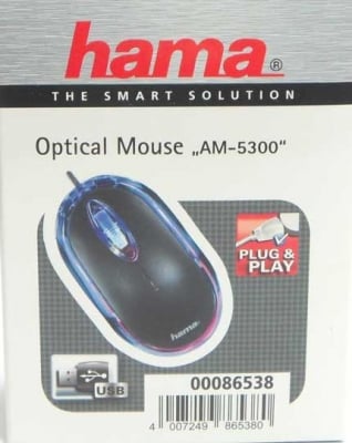 Оптична мишка AM5300 USB HAMA