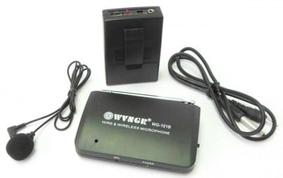 Безжичен микрофон WG101B FM