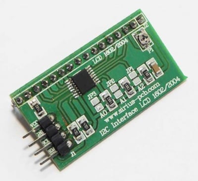 Набор 789 I2C Интефейс LCD PCA9554PW