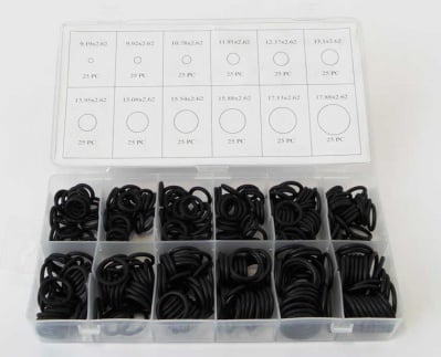 O-RING комплект 300бр BLACK