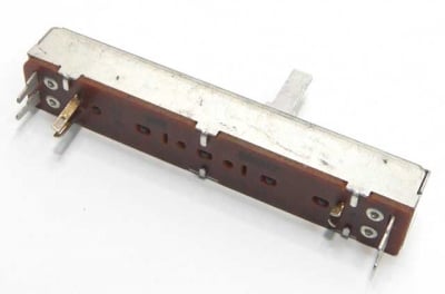 Потенциометър плъзгач 50k S LOG 02