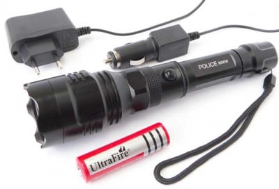 Акумулаторен прожектор 18650 03 CREE