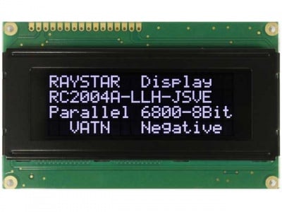 LCD DISPLAY RC2004A-LLH