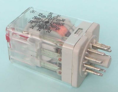 Реле 12V/10A AC 11P