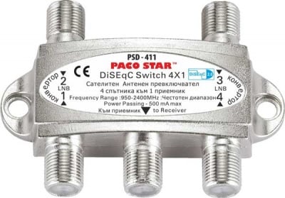 Сателитен DISEQC ключ 411