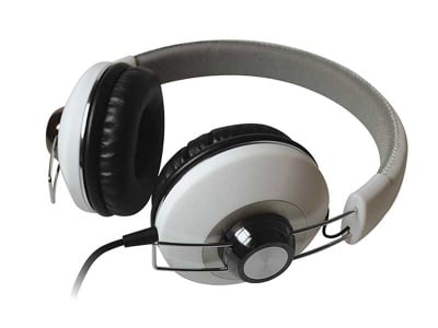 Слушалки с микрофон RETRO DJ2 MAXELL WHITE