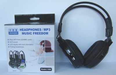 Слушалки Z860 SD/MMC MP3