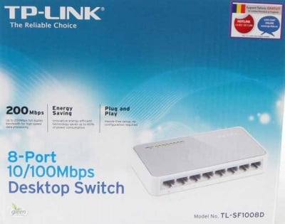 SWITCH 8 PORT TLSF1008D