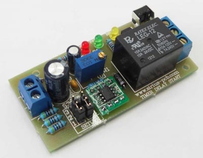 Набор Таймер с отложен старт 12V