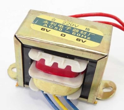 Трансформатор 2x6V/0.8A