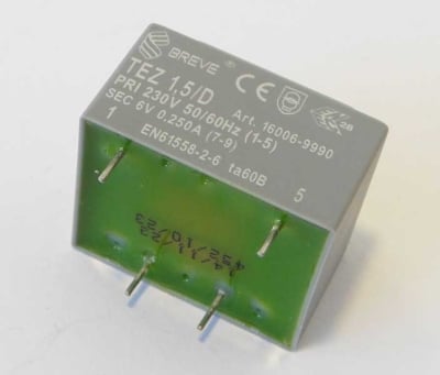 Трансформатор 1X6V/0.25A 1.5VA 02