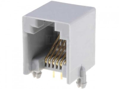 Телефонна букса 6 TA1012P RJ12