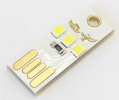 USB лампа с 3 диода
