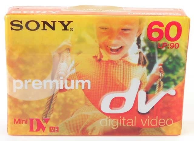 Cassette Mini-DV Sony Premium 60 (DVM60PR3) LP 90 min