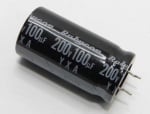 Кондензатор 100MF/200V 105C RUBYCON
