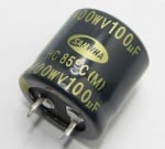 Кондензатор 100MF/400V SNAP